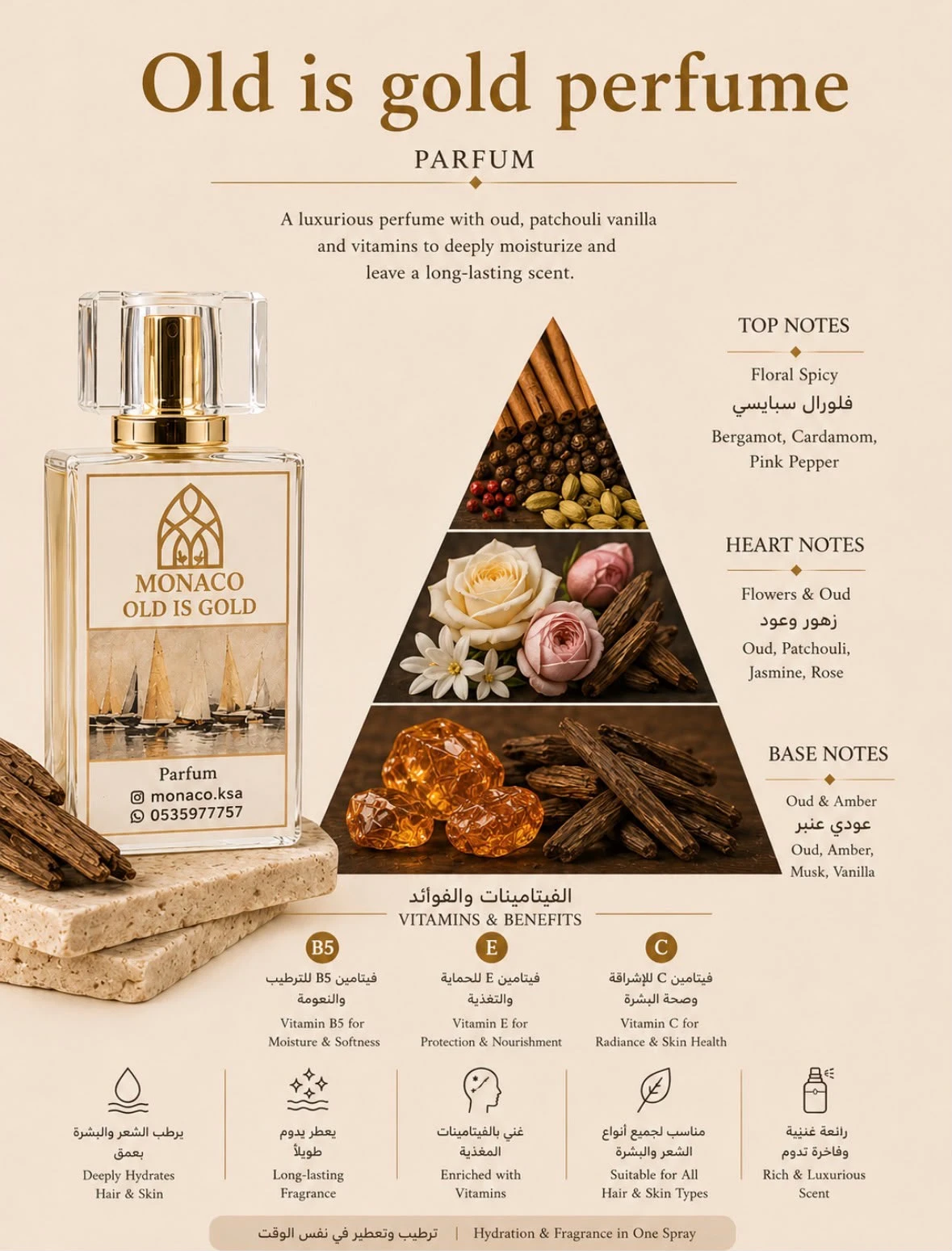 Old is gold perfume